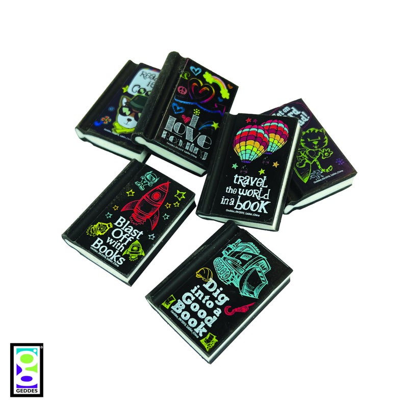 Geddes Raymond Geddes Reading Rocks! Pencil Erasers (Pack of 48) - Image 4